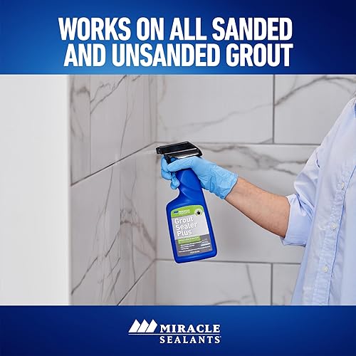 Miniatura 6 de Miracle Sealants Sellador de lechada Plus Invisible Penetrating Sealer Spray, 16 oz