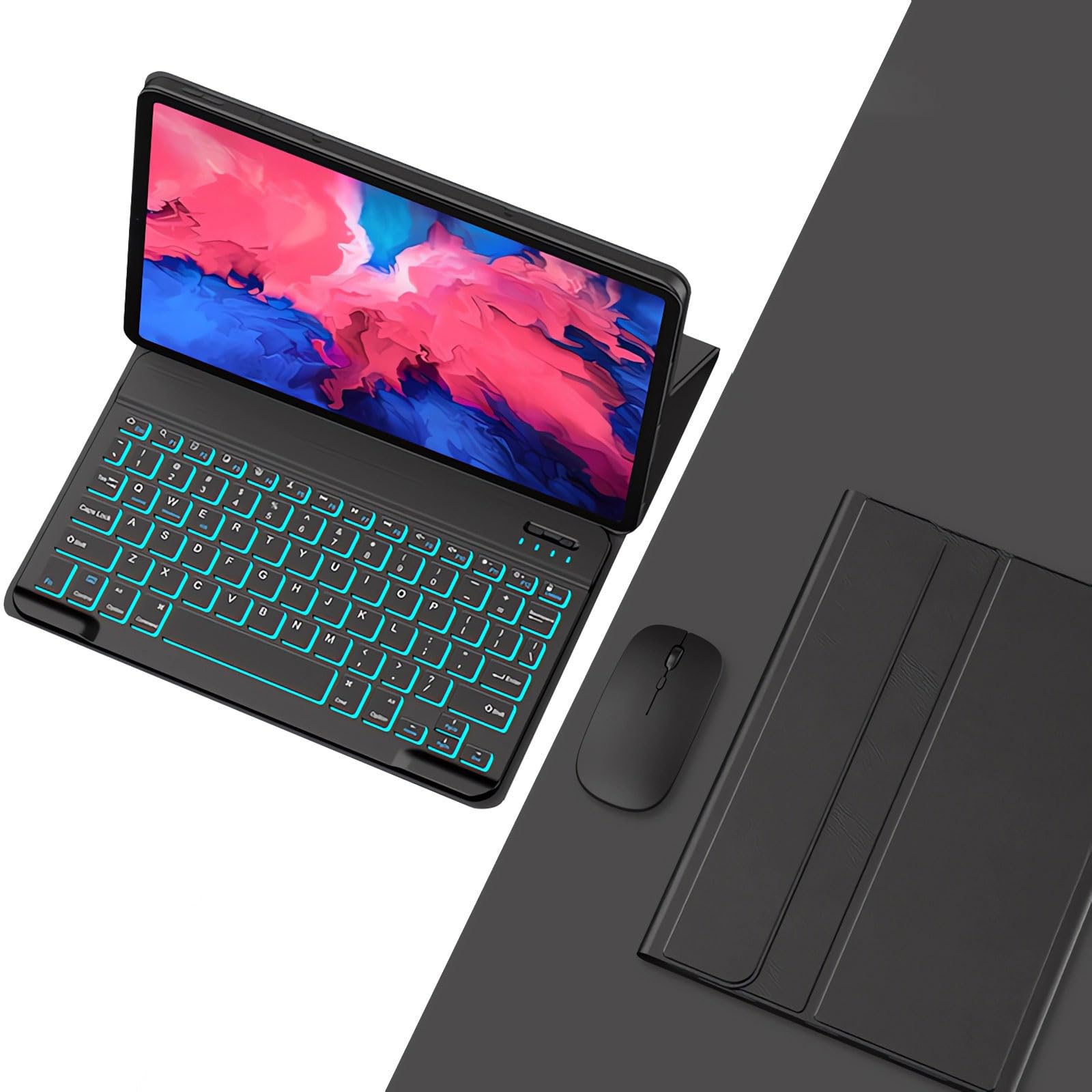 EHLCYS Coque Clavier Pour Xiaomi Redmi Pad SE 11 Pouces (2025/2023