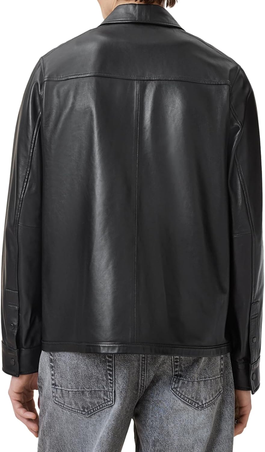 AllSaints mens Arlington Jacket - Image 6