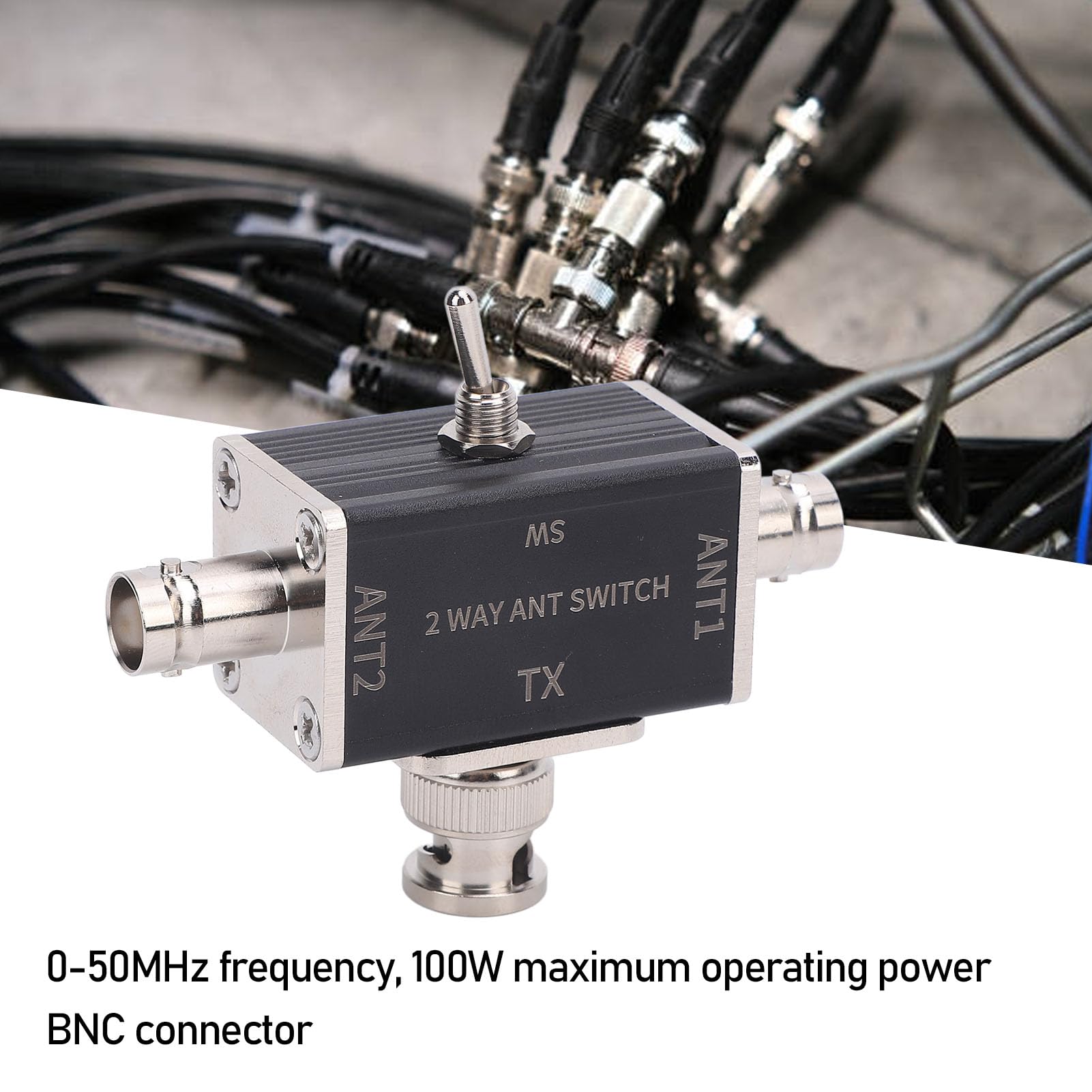 Commutateur D'antenne 100 W, Interface BNC, Sélecteur D'antenne Manuel, Séparateur D'antenne à 2 Voies