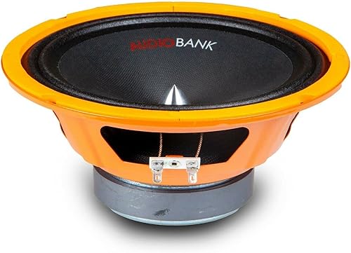 Miniatura 4 de Audiobank 2 altavoces coaxiales de rango medio de 8 pulgadas, serie AB8Pro, 4 ohmios, 4 ohmios, par (2 piezas) para automóvil, camioneta, ATV,