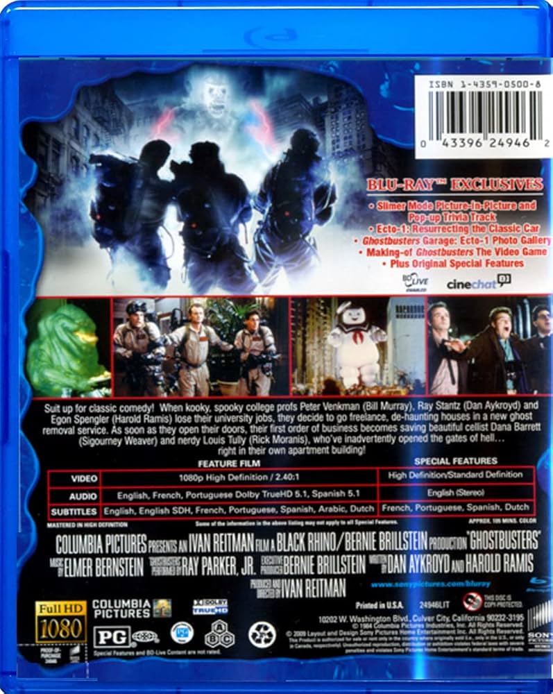 新品未使用　ゴーストバスターズ GHOST BUSTERS TERRIBLETE Amazon.com: Ghostbusters (Widescreen Edition) : Bill Murray