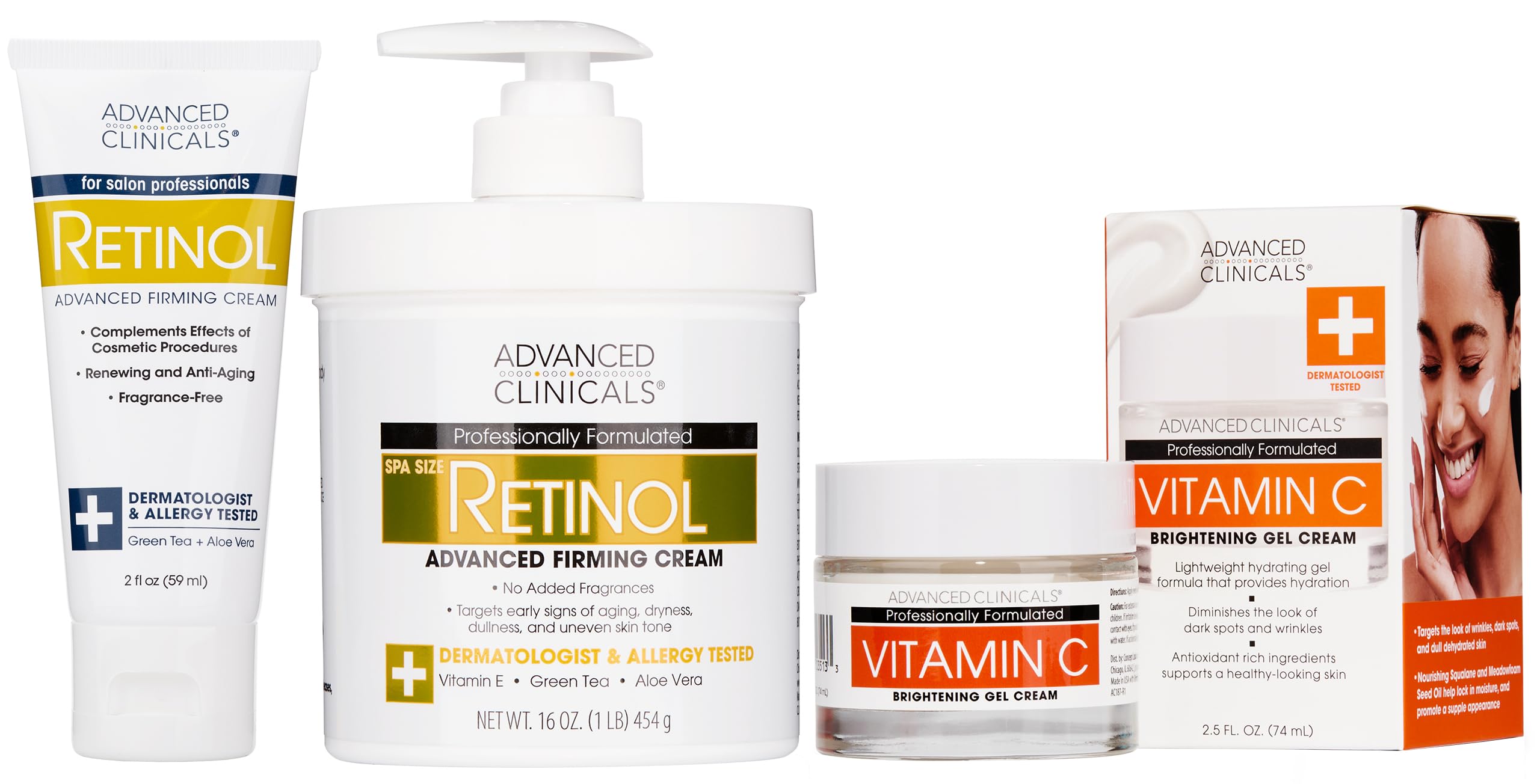 Amazon.com : Advanced Clinicals Retinol Firming Cream + Retinol