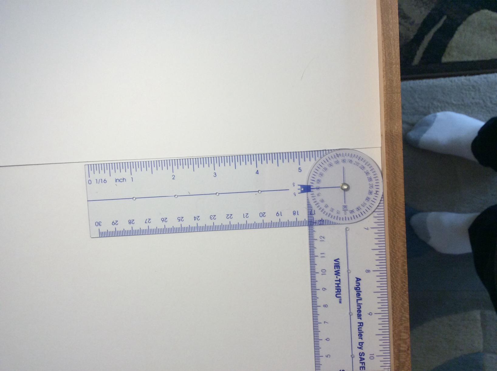 Amazon.com: Learning Resources SAFE-T Angle Ruler, 12-Inch/30-Cm ...