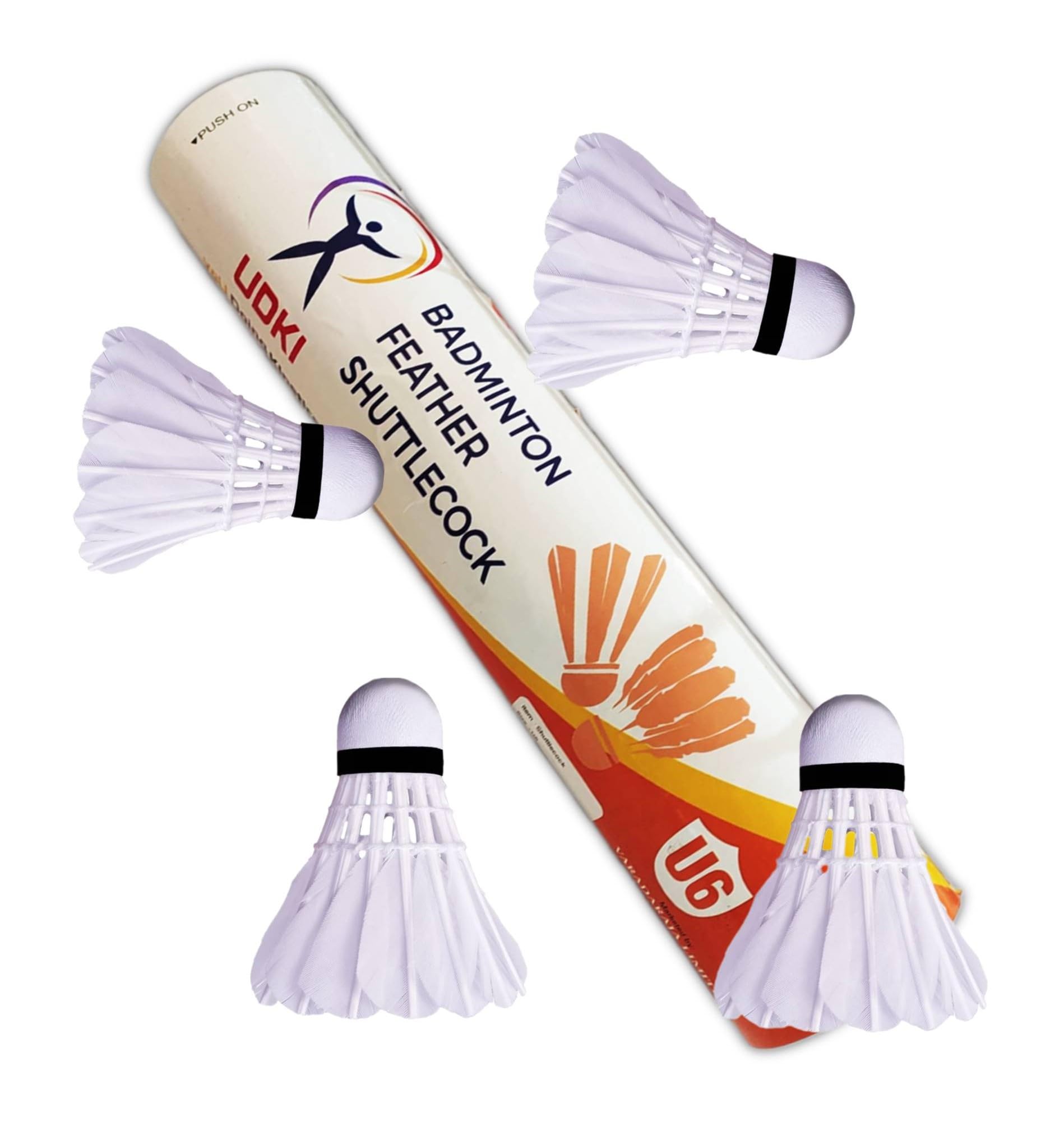 See full amazon price history chart for UDKI Badminton Feather Shuttlecocks U6 - Speed 77 - Pack of 12 | More Games with Each Shuttlecock | Sturdy Durable Quality Performance for Daily Practice/Matches UDKI Badminton Feather Shuttlecocks U6 - Speed 77 - Pack of 12 | More Games with Each Shuttlecock | Sturdy Durable Quality Performance for Daily Practice/Matches (B0D7Q9KKBB) Amazon Price History, Amazon Price Tracker