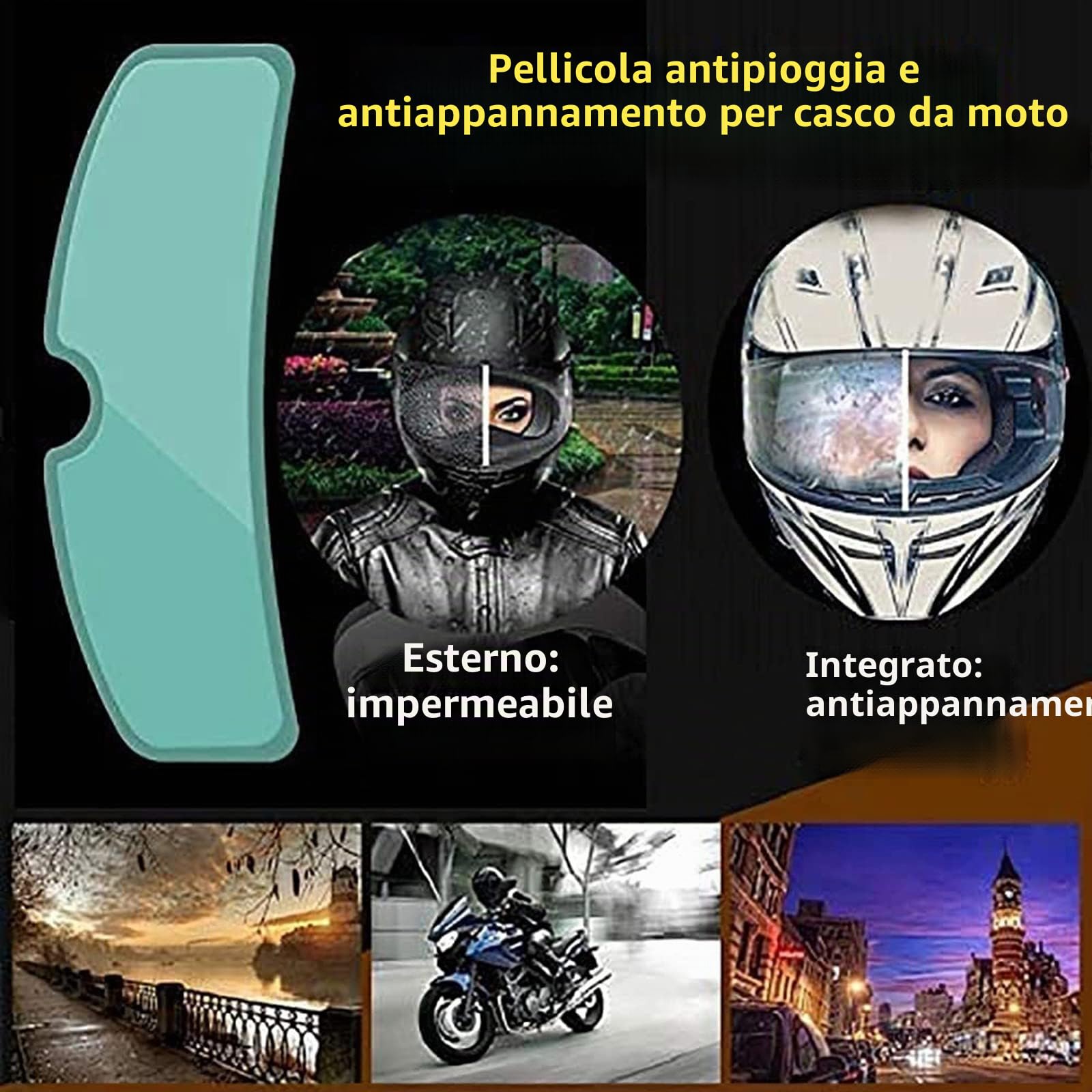 Casco Moto Modulare Bluetooth Integrato, Casco Moto Integrale Con Doppia Visiera Anteriore Ribaltabile Antiappannamento, Casco Da Corsa Certificato DOT/ECE Per Uomini Adulti, Donne E3,M=57-58CM