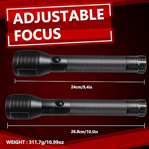 Miniatura 4 de Linterna de batería LED D de servicio pesado (2-D)