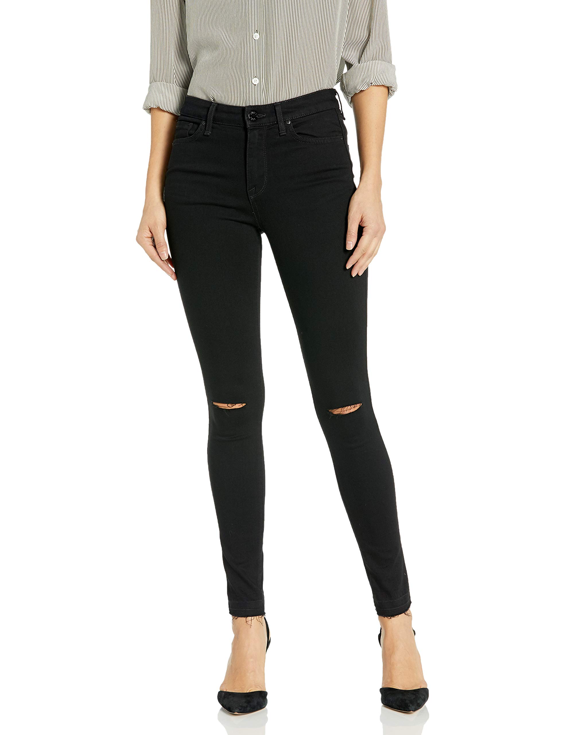 Gloria Vanderbilt Women's Scultped Highrise, Black, 25