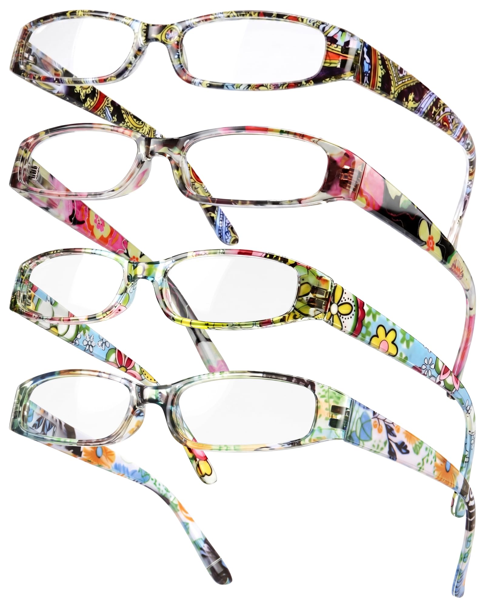 Photo 1 of Gaoye 2.5 Readers for Women, Blue Light Blocking Reading Glasses, Stylish Reading Glasses for Women in 4 PatternsX004BLJWTP