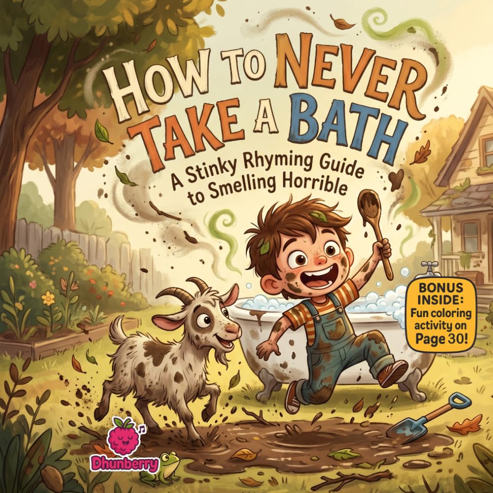 How to Never Take a Bath: A Stinky Rhyming Guide to Smelling Horrible