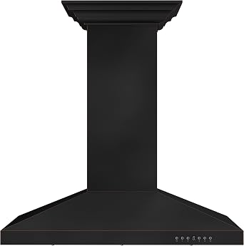ZLINE 36 in. Designer Series Oil-Rubbed Bronze Island Mount Range Hood 8KL3iB-36