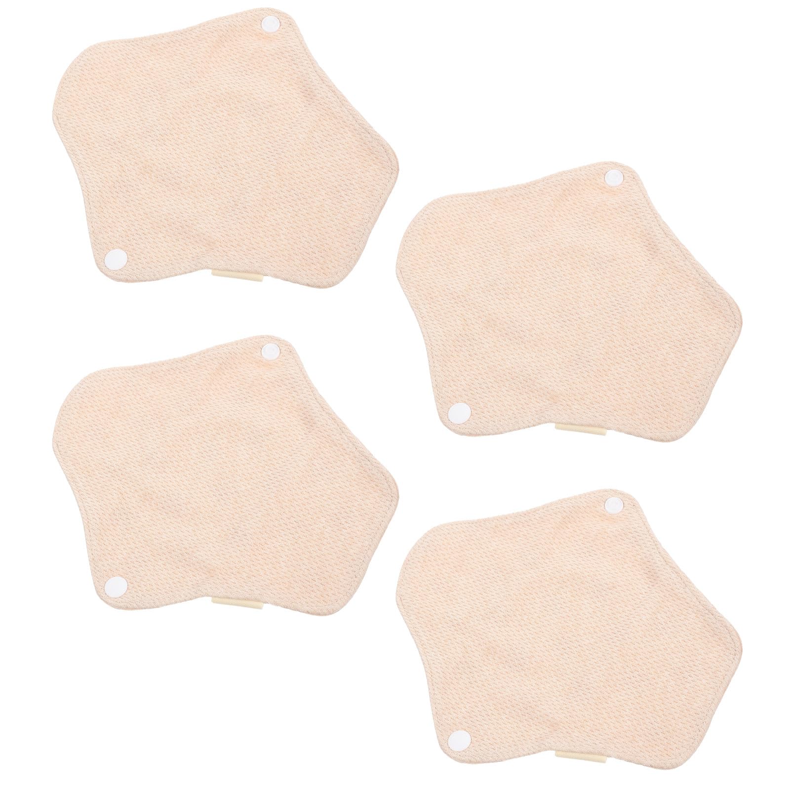 ORFOFE 4pezzi Assorbenti Igienici Lavabili Assorbenti Per Allattamento Riutilizzabili Mestruali Riutilizzabili