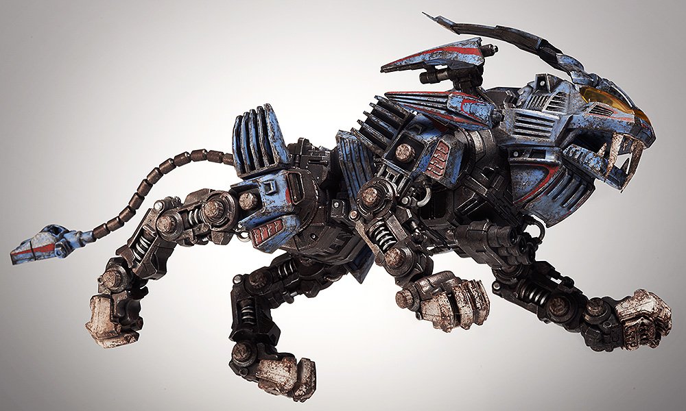 Amazon | ZOIDS SHIELD LIGER (1/72スケール ABS&PVC塗装済み可動
