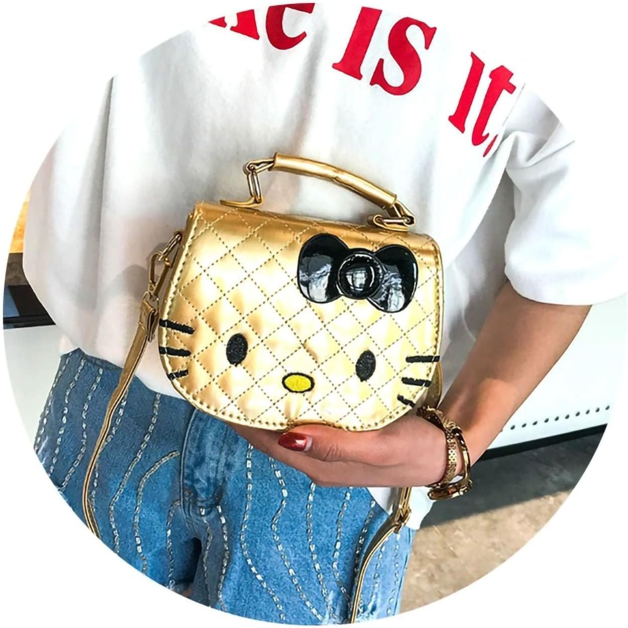Cute Cat Purse | Kawaii Crossbody Bag for Girls and Women | Adorable Kitty Wallet Handbag - Image 4