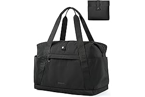 BAGSMART Spirit Airlines Personal Item Bag - 23L Foldable Weekender Perfect for Travel