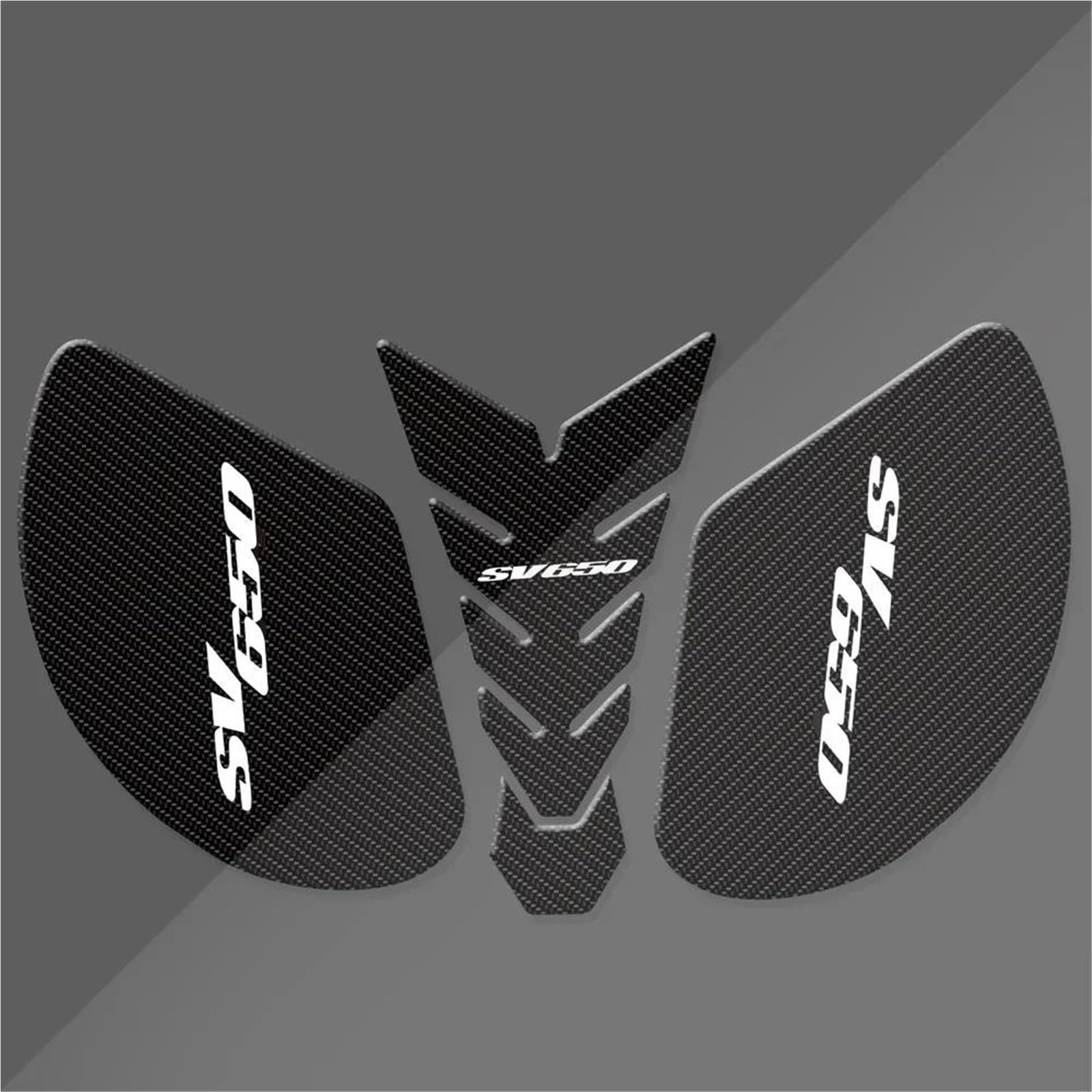 Motorcycle Fuel Tank Pad Protective Stickers Decals for SV650 / S 1998-2013 SV1000 SV650S SV1000S SV 650 Tank Graphic(Color3)