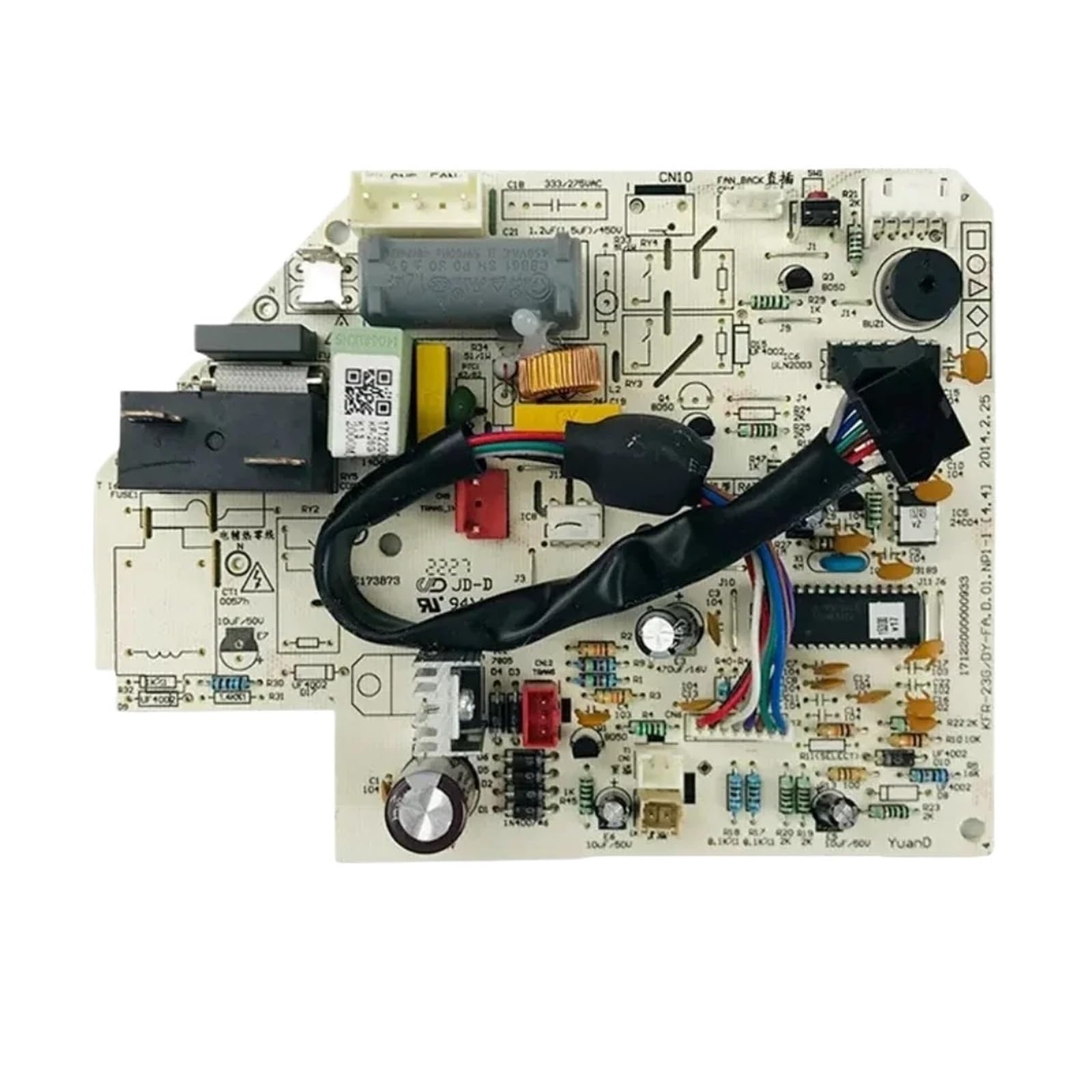 Fljvezpj Cool Air Conditioner Control Board，Compatible For Midea， Kfr-35G/Dy-Ia Circuit Pcb Board(Cool)