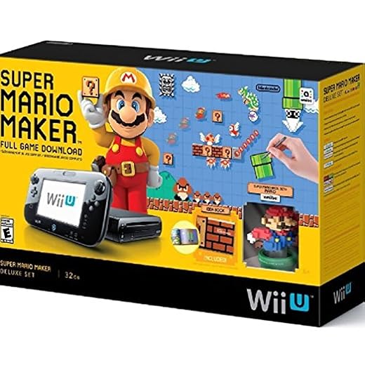 Super Mario Maker Console Deluxe Set - Nintendo Wii U