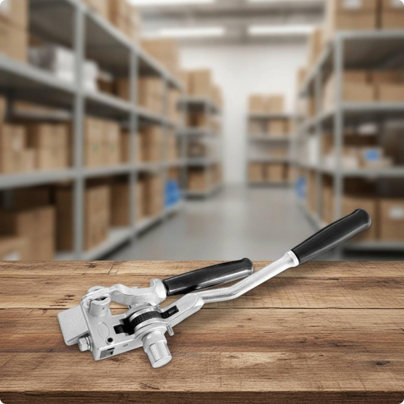 Qianly Tendireggia Manuale Professionale Tendireggia a Cricchetto Integrato Tenditore per Magazzino