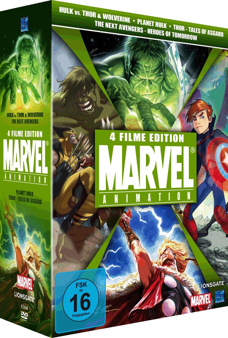 Marvel Animation: 4 Filme Edition