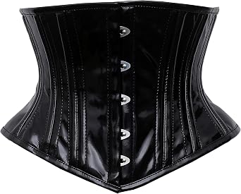 Womens Underbust Waist Training Steel Boned Corsets Heavy Duty Womens Corsets