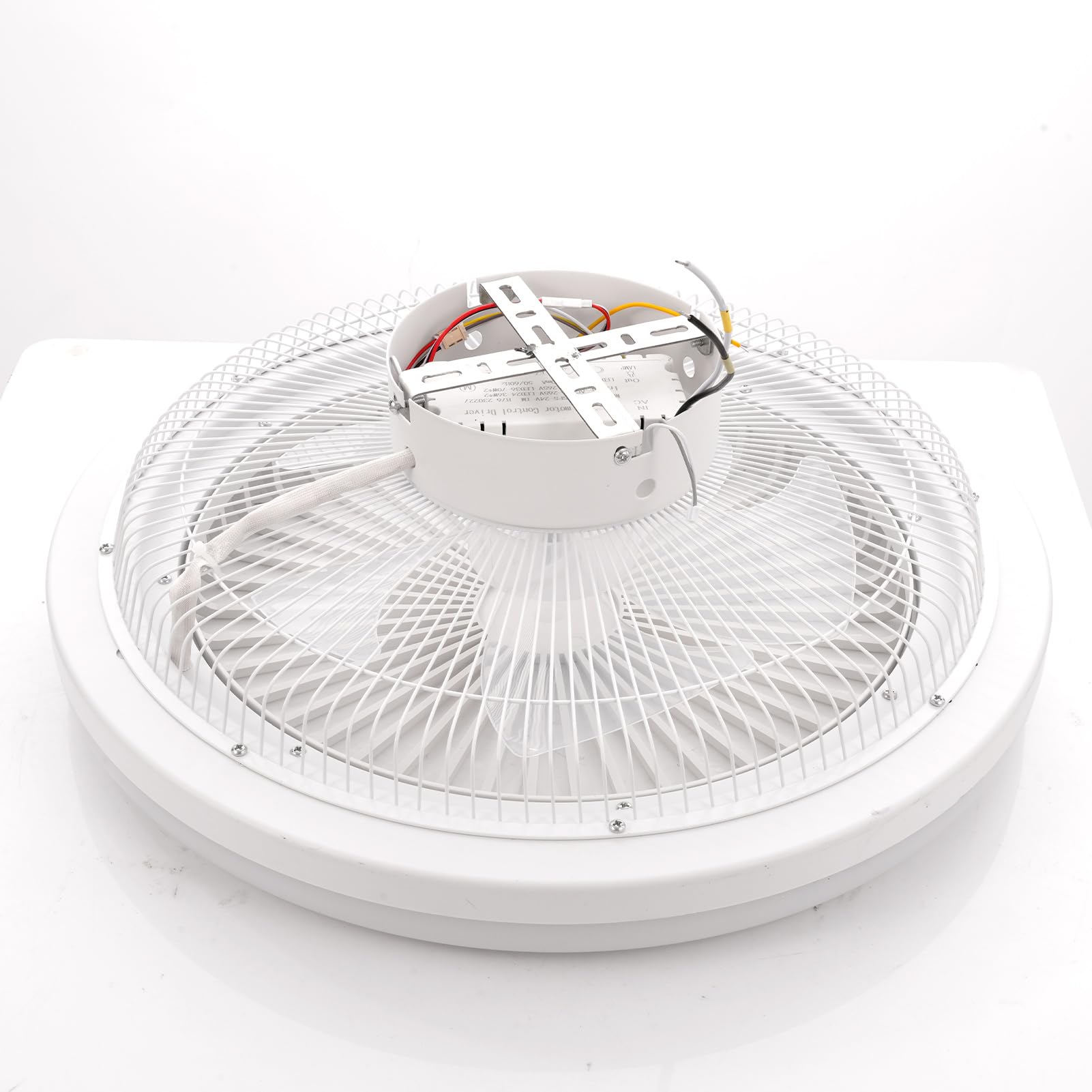 Deckenventilator mit RGB-Licht (3000K-6500K) & Fernbedienung – 6 Geschwindigkeiten, Timer, Lichtspeicher, 7 reversible Flügel – lampe mit ventilator Ideal für Wohnzimmer & Schlafzimmer