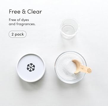 Dirty Labs | Scent Free | Bio Enzyme Laundry Booster | 2-Pack 96 Loads | Hyper Concentrated | High Efficiency & Standard Machine Washer | Nontoxic, Biodegradable | Stain & Odor Removal Booster