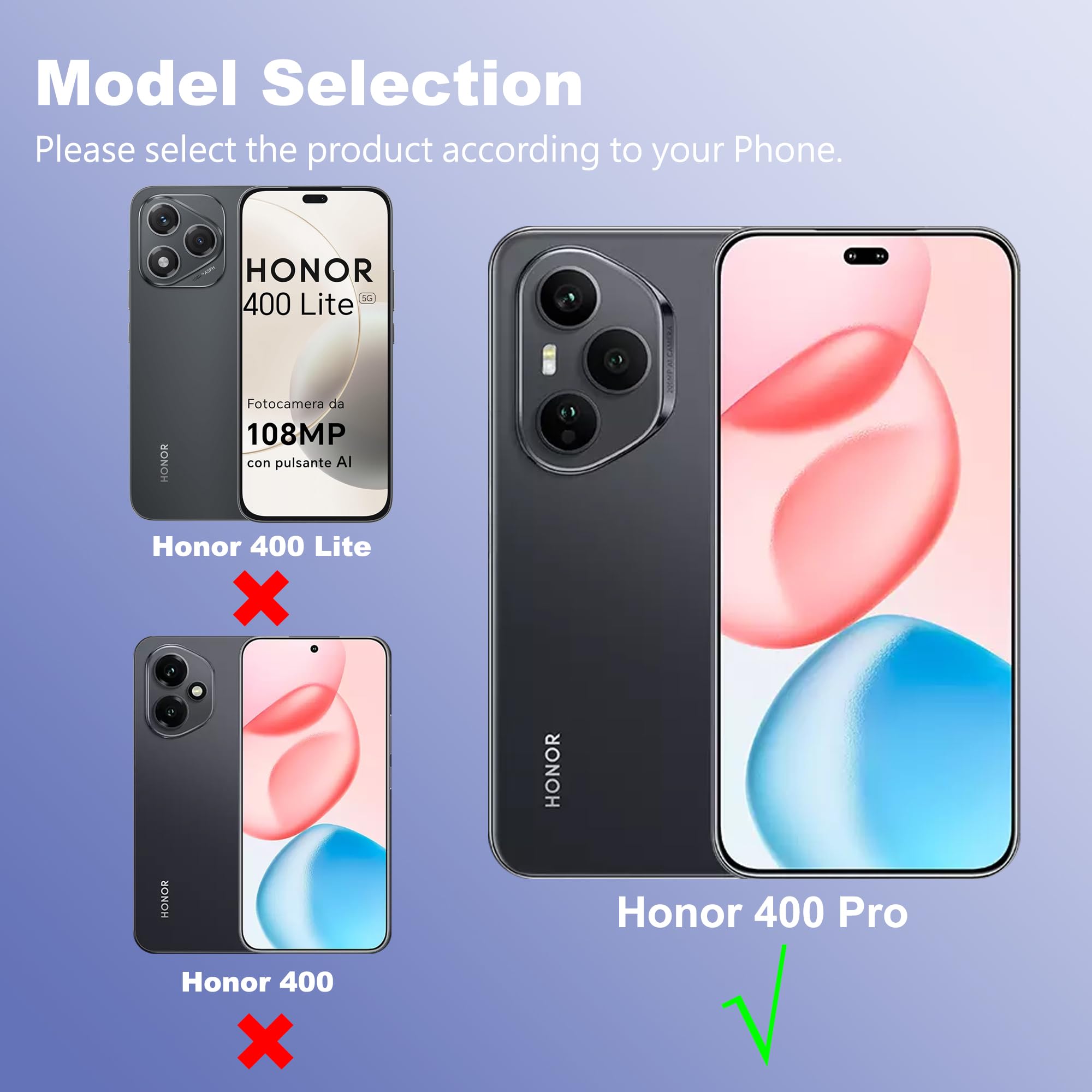 Cresee Custodia per Honor 200 Pro 5G, trasparente con protezione angolare rinforzata bumper slim fit antiurto flessibile TPU