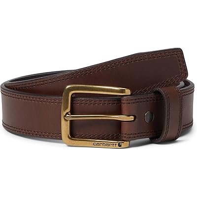 Ремень Carhartt Leather Engraved Buckle Belt