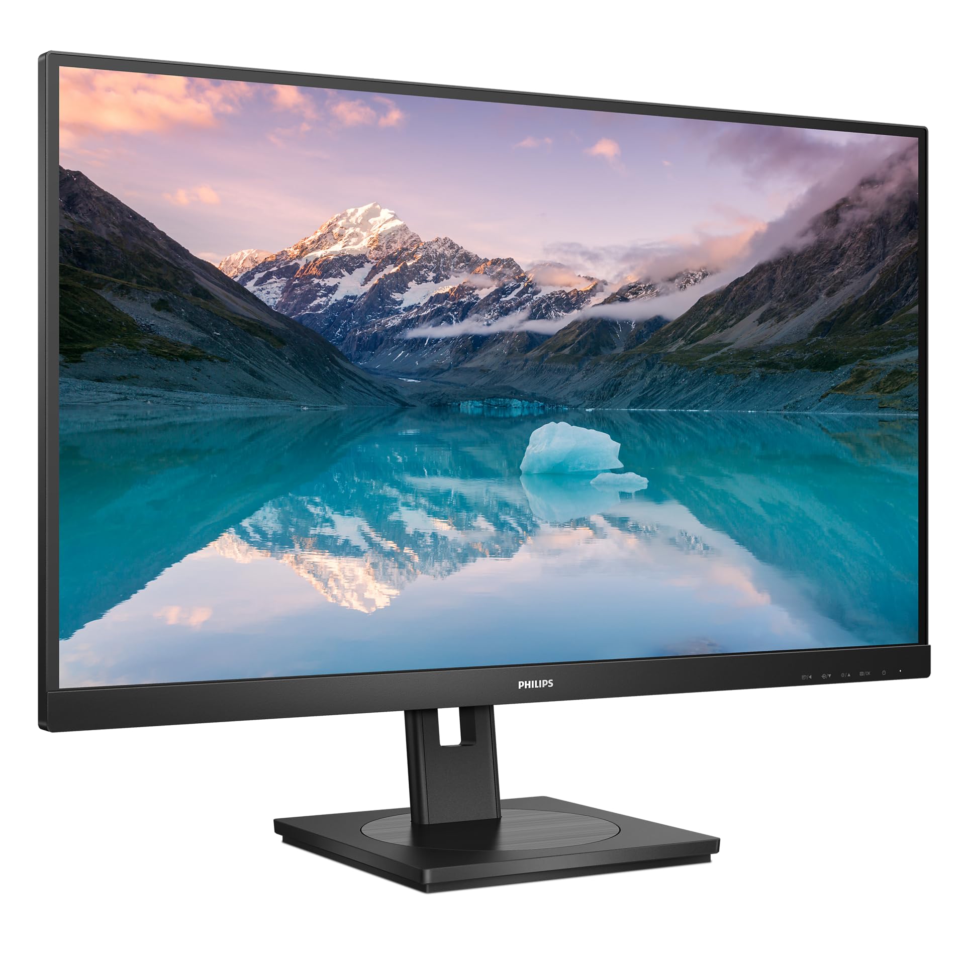 Philips Monitors 275S9JML QHD de 27 Pulgadas, VA, 4 ms, 75 Hz, Regulable en Altura, Altavoces, concentrador USB, sin parpadeos, Modo LowBlue (2560 x 1440, 300 CD/m², HDMI 1.4 /DP 1.2 /USB 3.2)