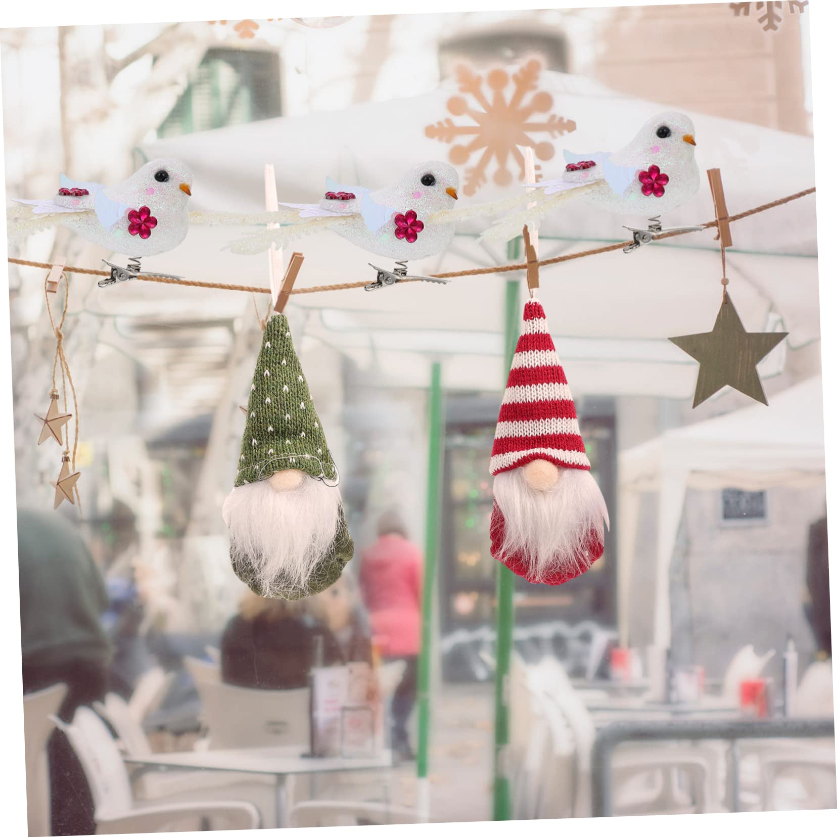 TOPBATHY 30 Pz uccello di schiuma decorazioni cameretta christmas tree decorations passeri artificiali uccelli di simulazione ornamento Arredamento per ufficio Home decor piccoli uccelli