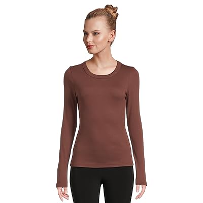 Michael Stars Zola Long Sleeve Crew T Shirts Women