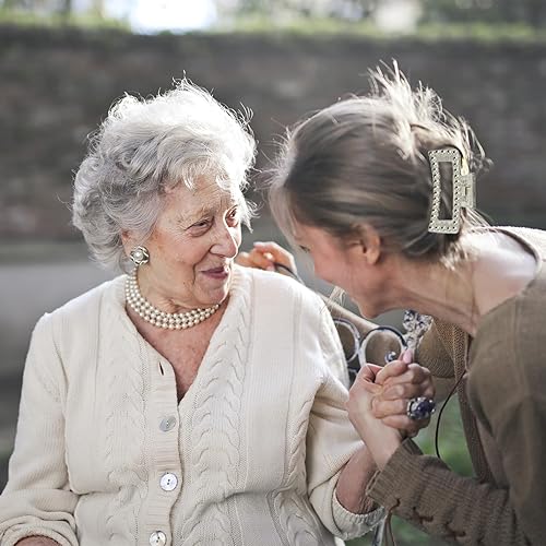 Miniatura 9 de Pearl Hair Accessories for WomenGirls - 6PCS Large Hair Claws, Nonslip Decorative Bobby Pins, Spiral Ties for ThickThin Hair, Wedding Gifts (A-pearl)