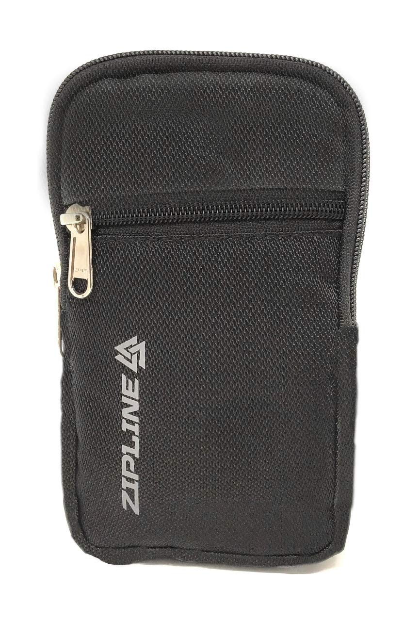 Unisex Multipurpose Vertical Travel Pouch with Belt Loop for Mobile Earphones Money & Cards-image-6