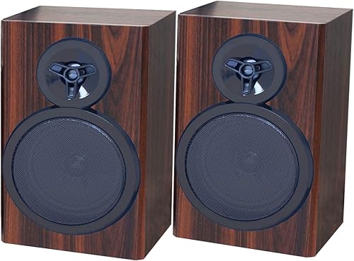 Miniatura 7 de Boytone BT-28MB, tocadiscos Bluetooth de estilo clásico con radio AM/FM, reproductor de CD/cassette, 2 altavoces estéreo separados, grabación de