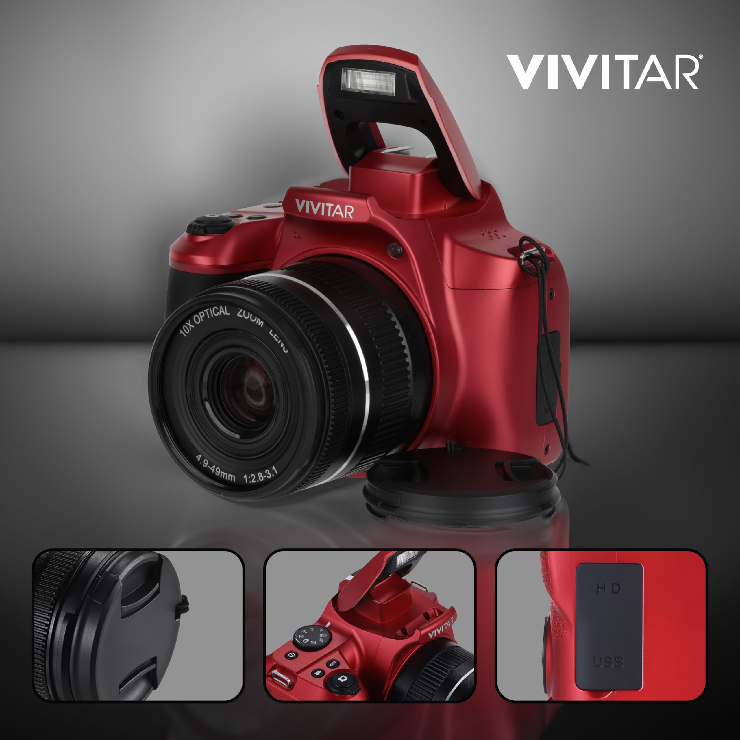 Amazon.com : 4K Digital Camera with 64 MP, 10x Optical Zoom, 3.0