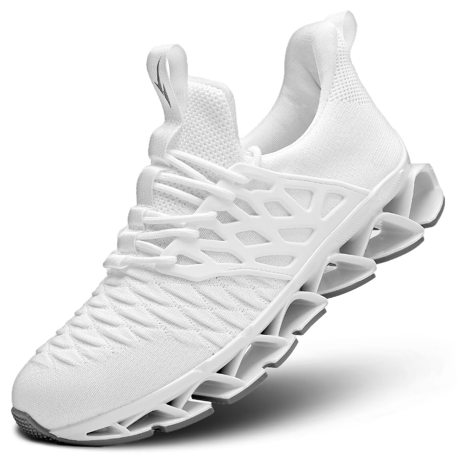 Men's Slip on Walking Running Shoes Blade Tennis Casual Fashion Sneakers Comfort Non Slip Work Sport Athletic Trainer