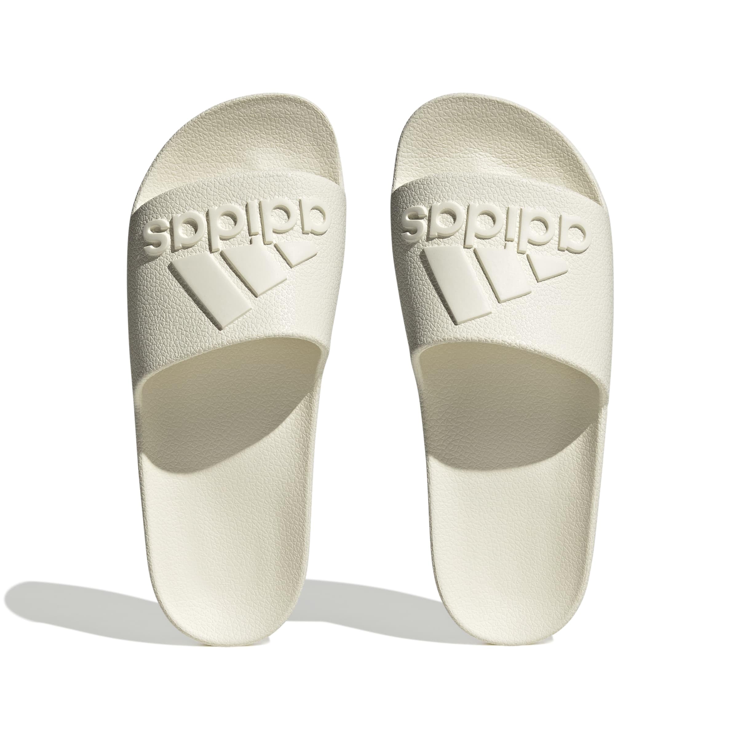 Chanclas adidas Adilette Aqua unisex para adultos, Blanco roto/blanco roto/blanco roto., 13 Women/12 Men