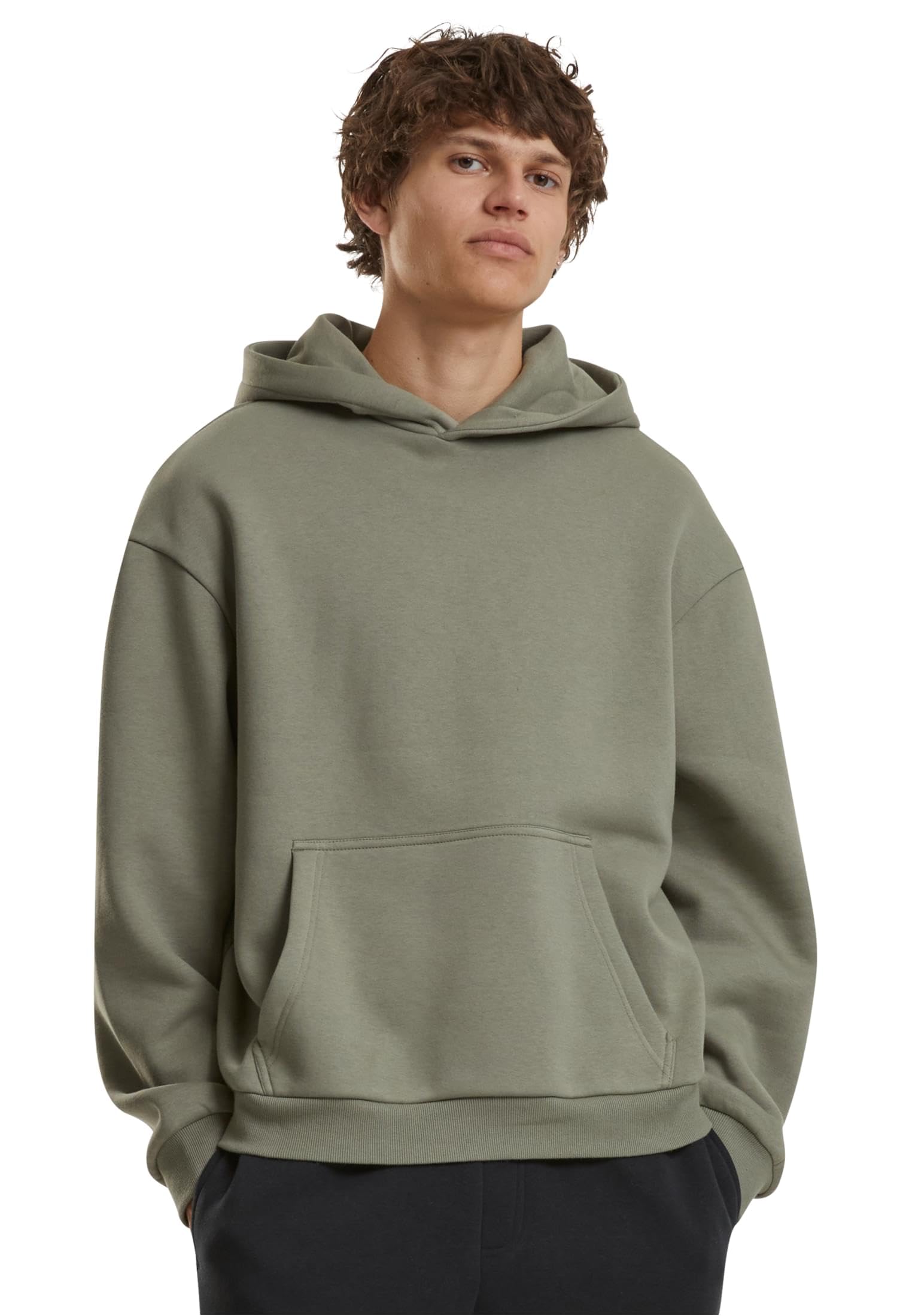 Build Your Brand Herren By284-fluffy Hoody Hooded Sweatshirt (1er Pack)