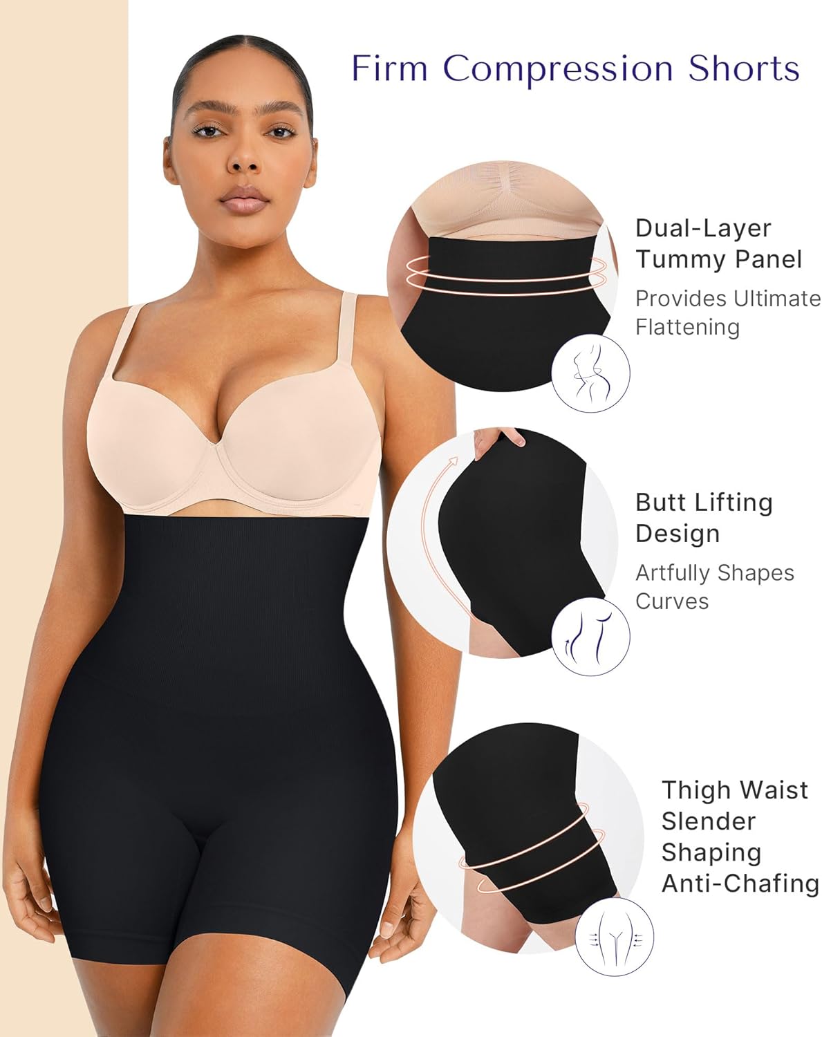 Shapewear Donna Butt Lifter Body Shaper Dimagrante Cintura Mutandine - Foto 10
