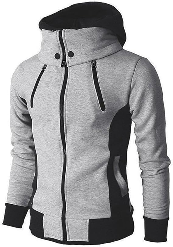 zip up turtleneck jacket