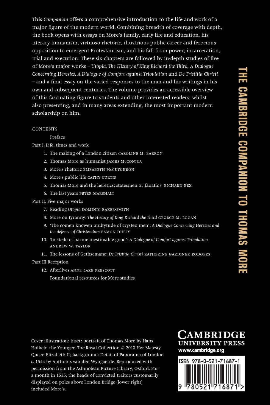The Cambridge Companion to Thomas More