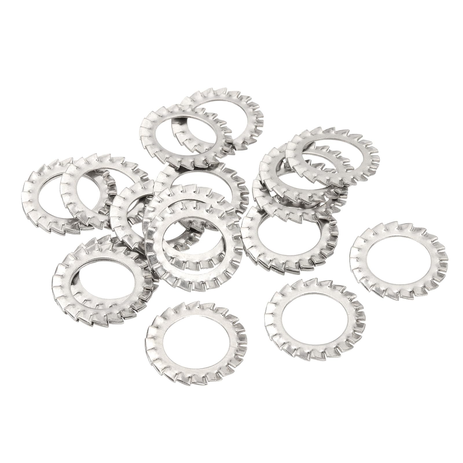 PATIKIL M20 External Tooth Lock Washers