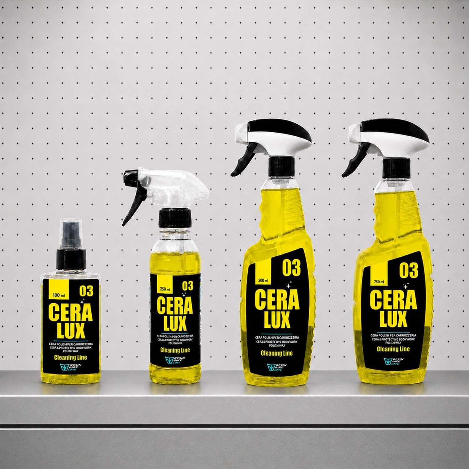 Resin Bike Care - Cera Lux - Polisher Wax 500 ml, Glossy, Hydrophobic Effect and Dirt Protection image 4