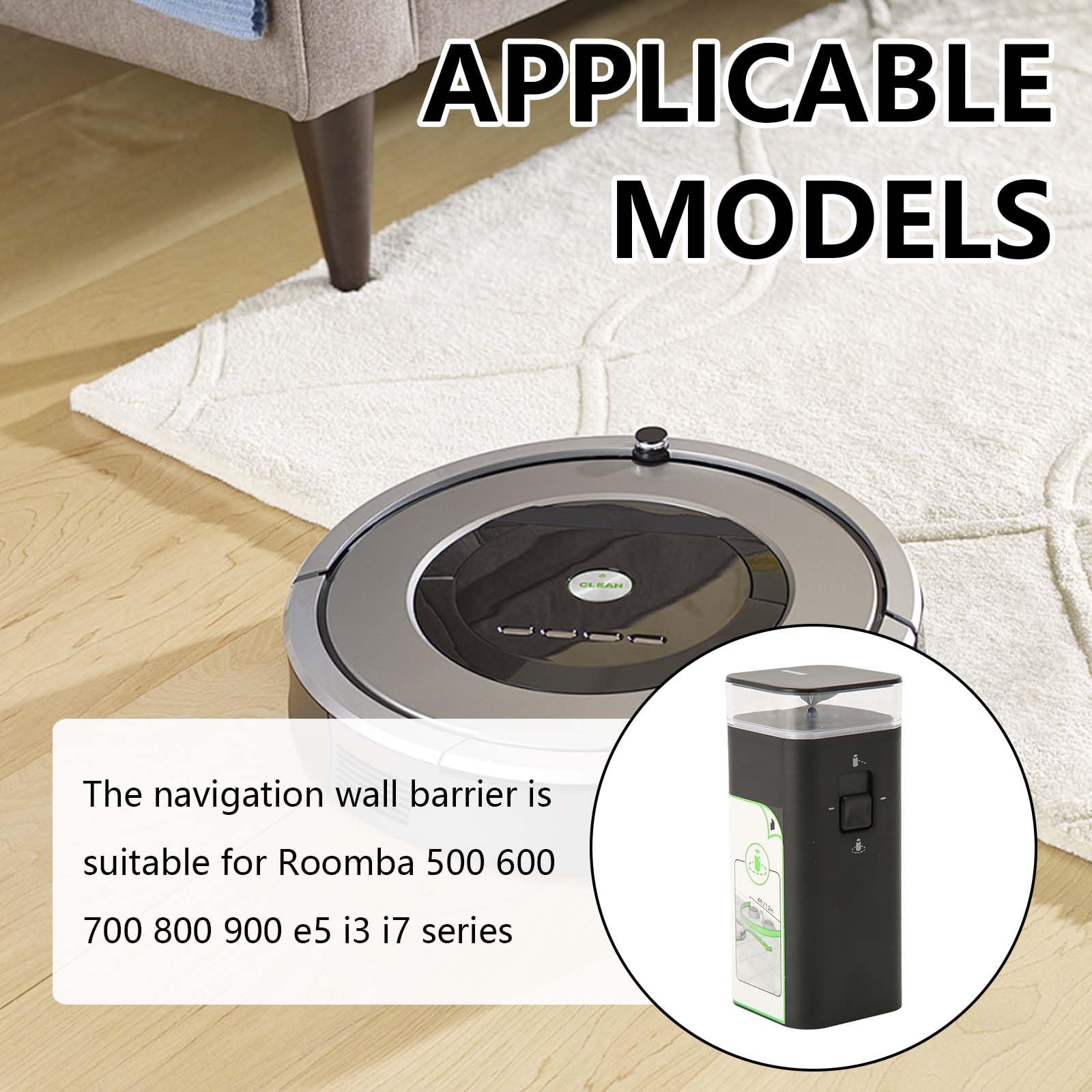 Barriera, Ricambio In 2 Pezzi Barriera Per Room-Ba Barrieras Luminosa A Parete A Doppia Modalità Per Room-Ba 500 600 700 800 900 Serie E Serie I Accessori Room-Ba