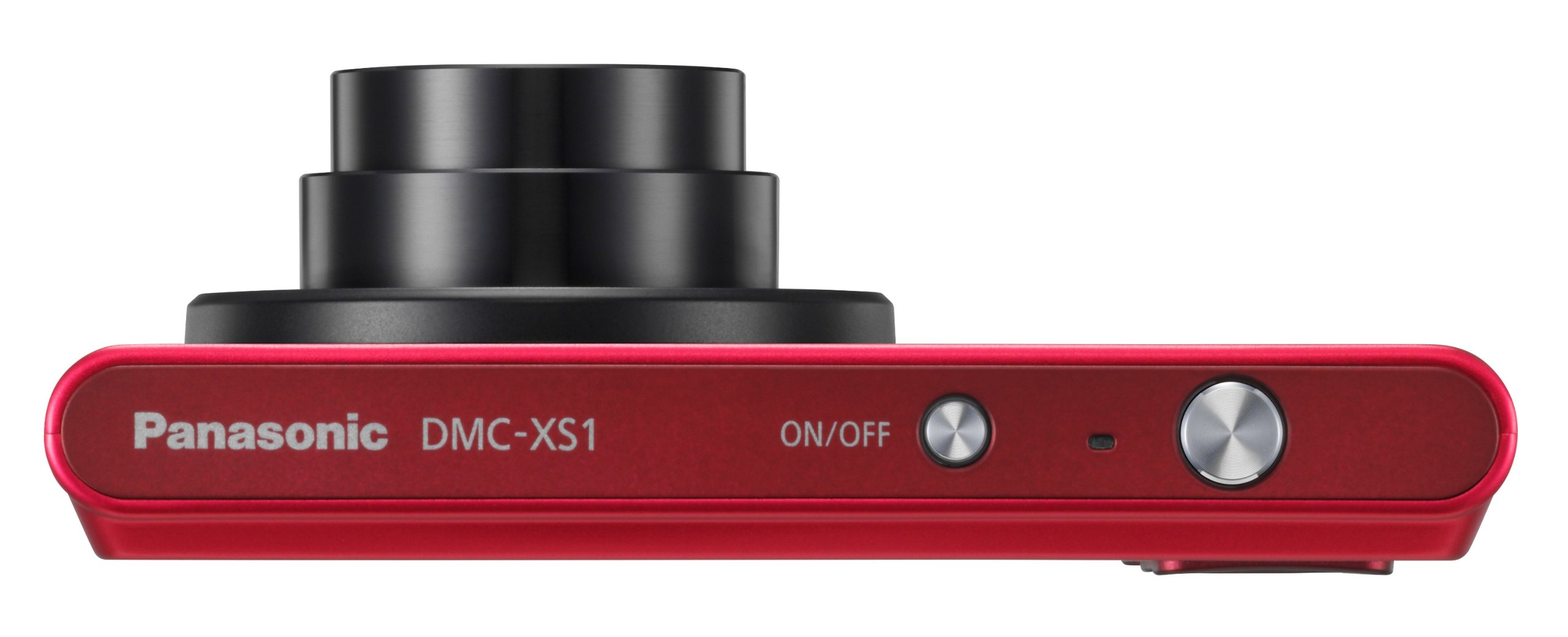 Panasonic LUMIX DMC-XS1 is a compact 16.1MP Digital Camera-Red