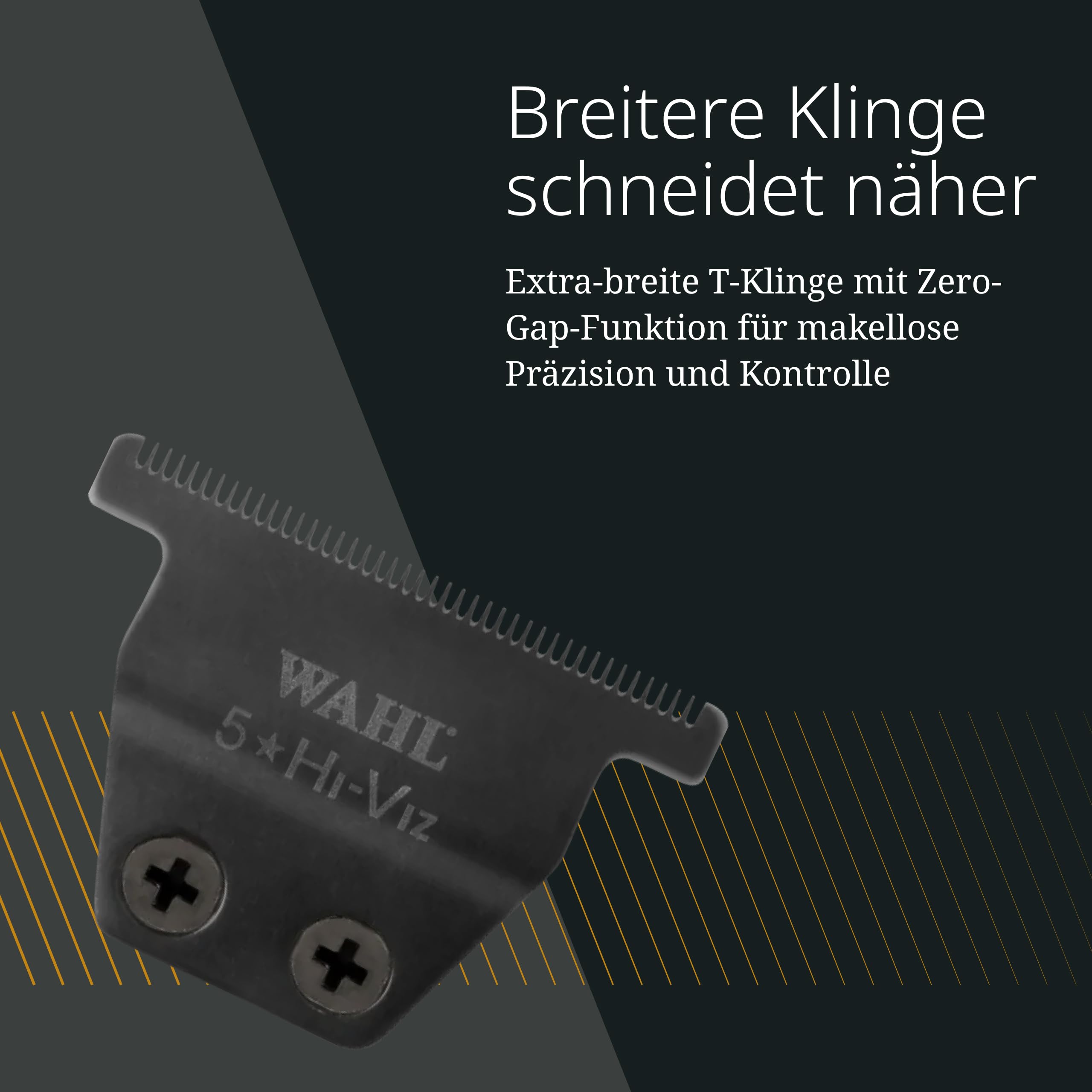 Wahl Hi-Viz Trimmer Ersatzklingen, 0,4 mm bis Null, 12er-Pack | Trimmer-Ersatzklingen mit diamantähnlicher Kohlenstoffbeschichtung, 8-mal länger scharf, 0,4 mm bis Null-Einstellung