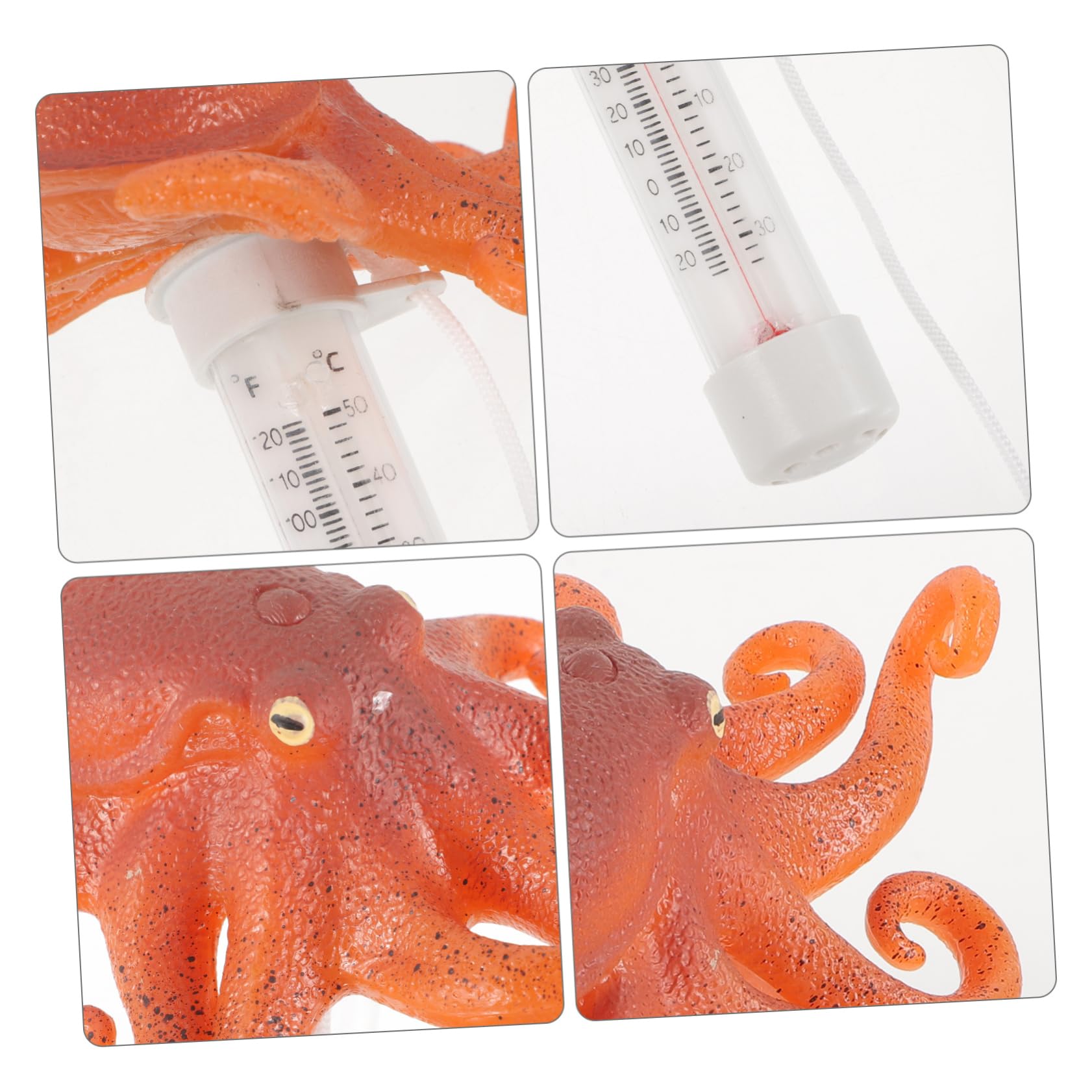 Toddmomy 3 Pezzi termometro ad acqua per immersione fredda misuratore di temperatura termometro digitale per piscina piscine termometro dell'acqua del bagno plastica