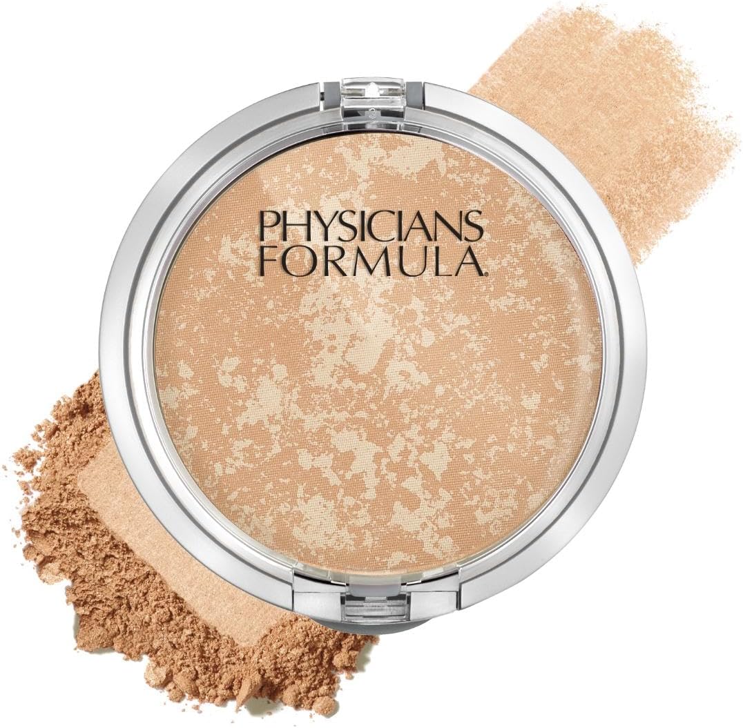 Mineral Wear Talc-Free Face Powder, Light Coverage Mineral Makeup for Sensitive Skin – Buff Beige