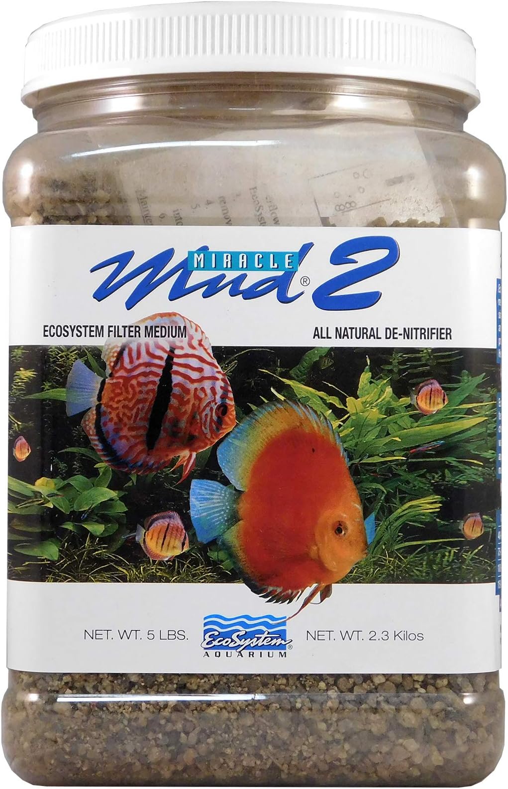 EcoSystem Aquarium Miracle Mud 2 Freshwater Substrate 5 Pound Jar